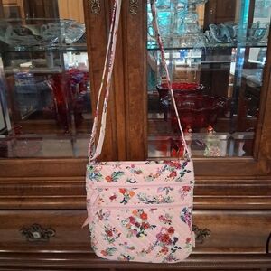 Floral Pink Crossbody Bag VERA BRADLEY